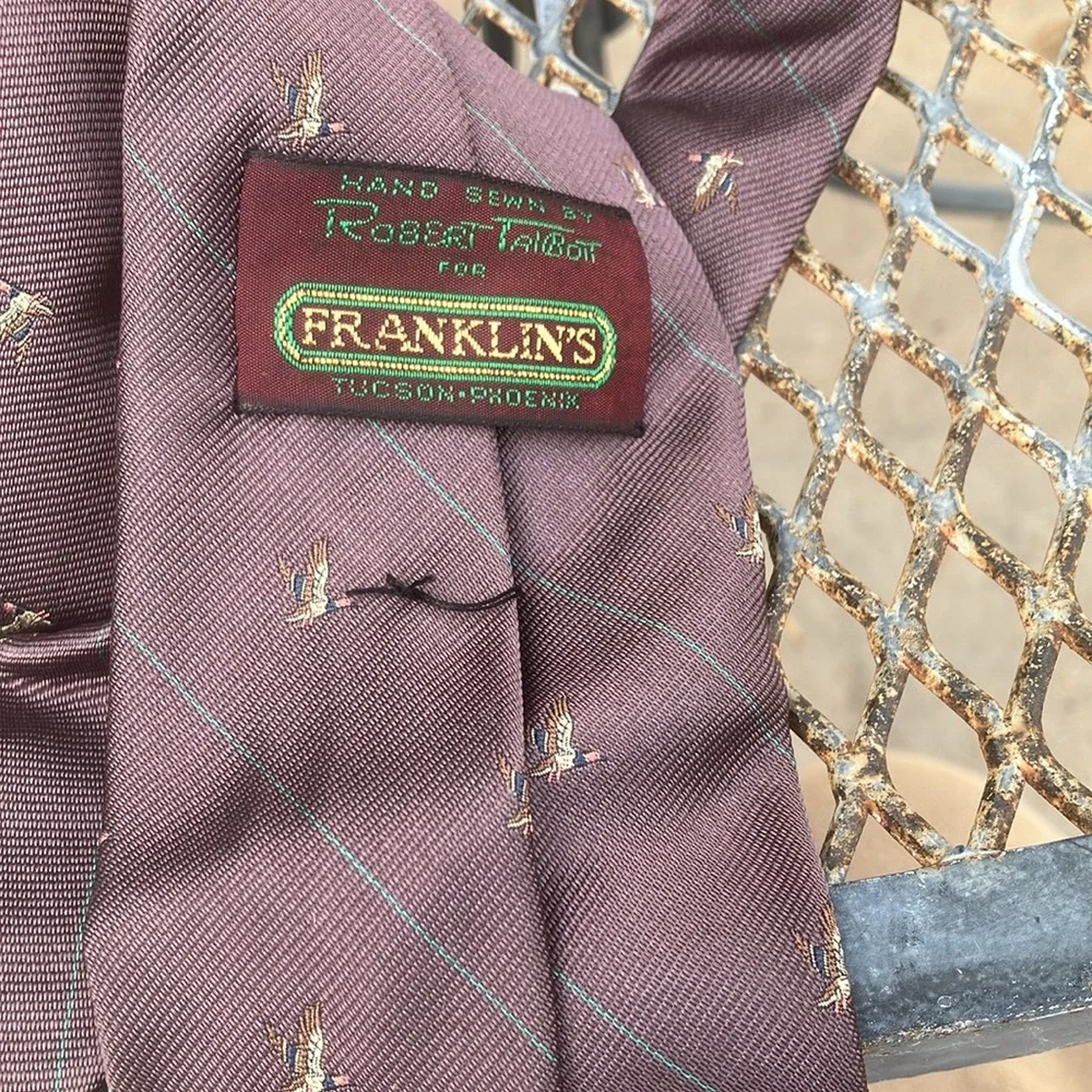 FINAL MARKDOWN Handcrafted vintage tie